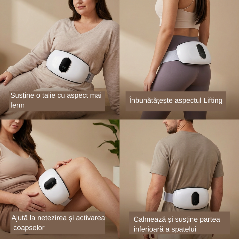 Centură Inteligentă pentru Sculptarea Abdomenului