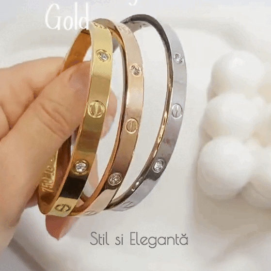 Brățară Elegantă cu Cristale Strălucitoare